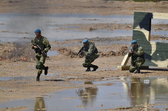 Военно-спортивный праздник в честь Дня ВДВ