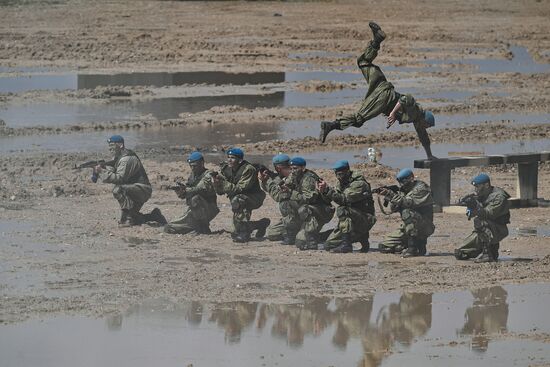 Военно-спортивный праздник в честь Дня ВДВ