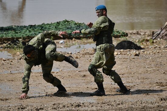 Военно-спортивный праздник в честь Дня ВДВ