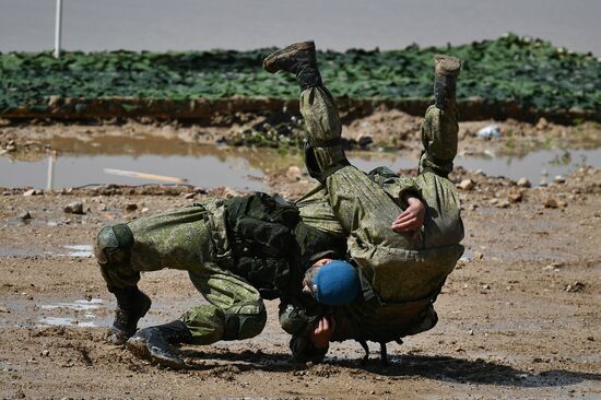 Военно-спортивный праздник в честь Дня ВДВ