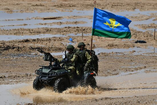 Военно-спортивный праздник в честь Дня ВДВ