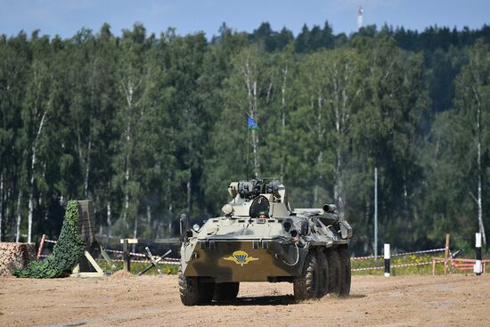 Военно-спортивный праздник в честь Дня ВДВ