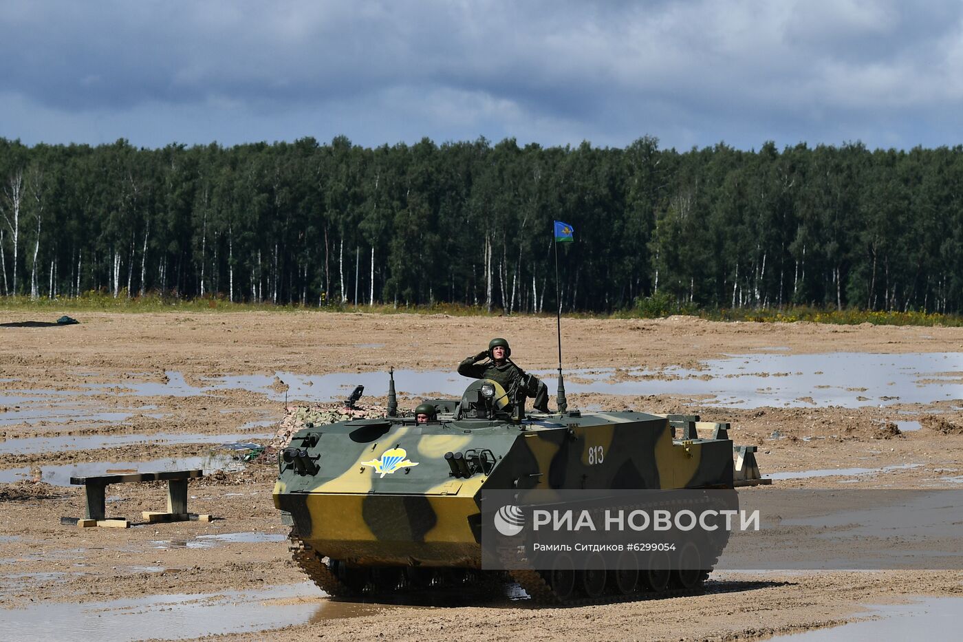 Военно-спортивный праздник в честь Дня ВДВ