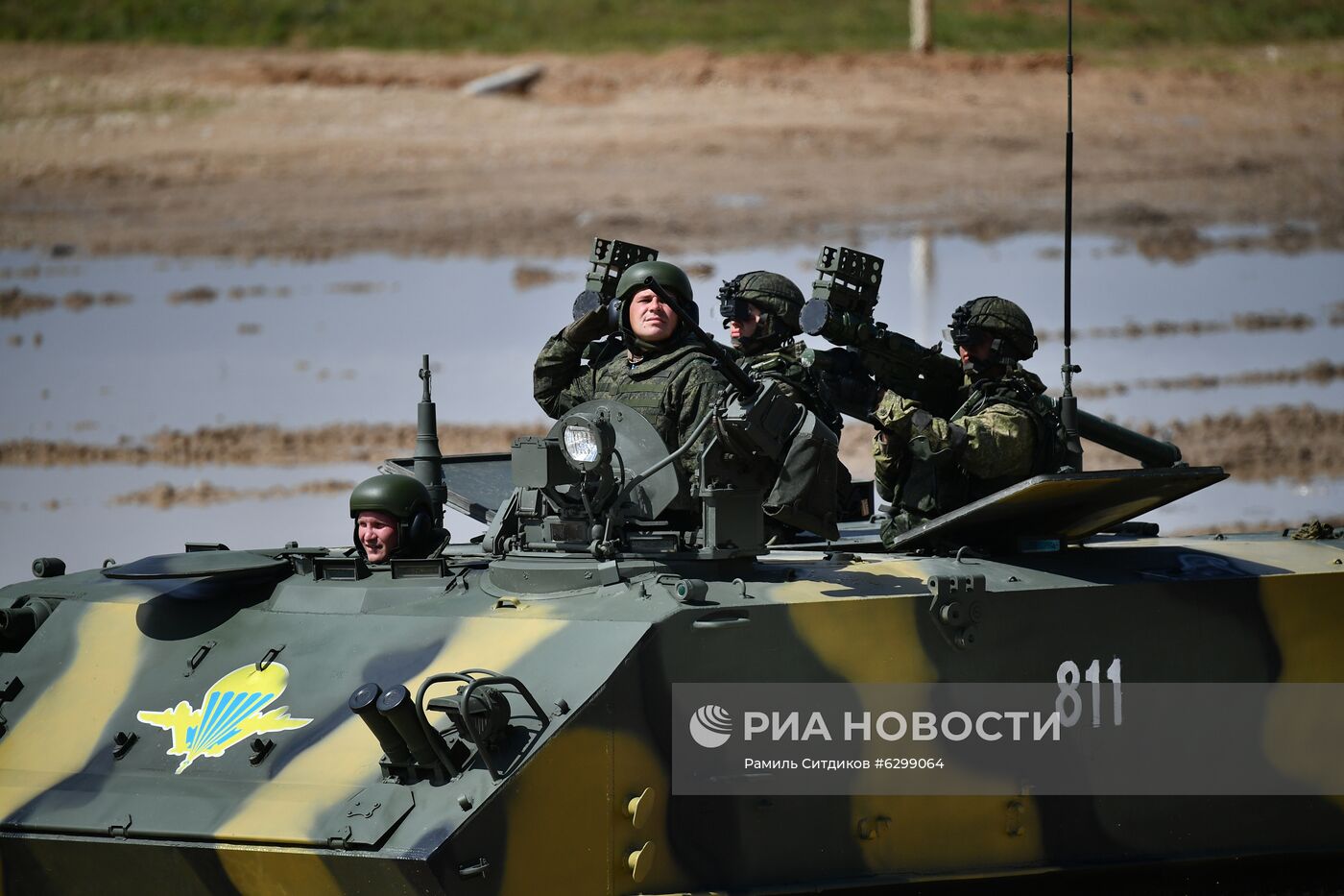 Военно-спортивный праздник в честь Дня ВДВ