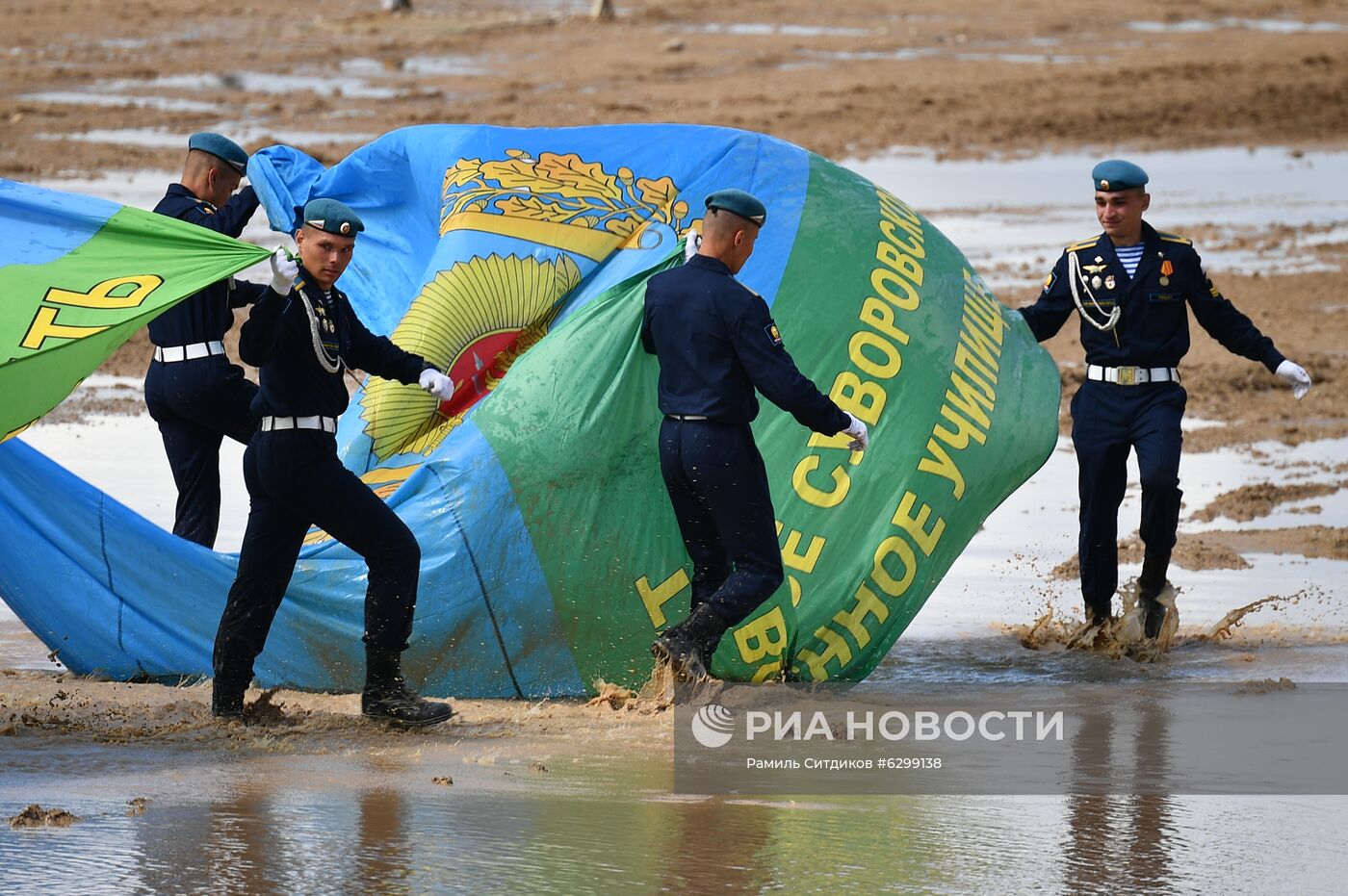 Военно-спортивный праздник в честь Дня ВДВ