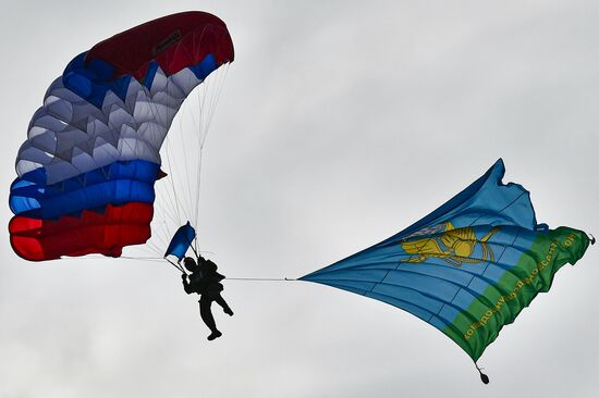 Военно-спортивный праздник в честь Дня ВДВ