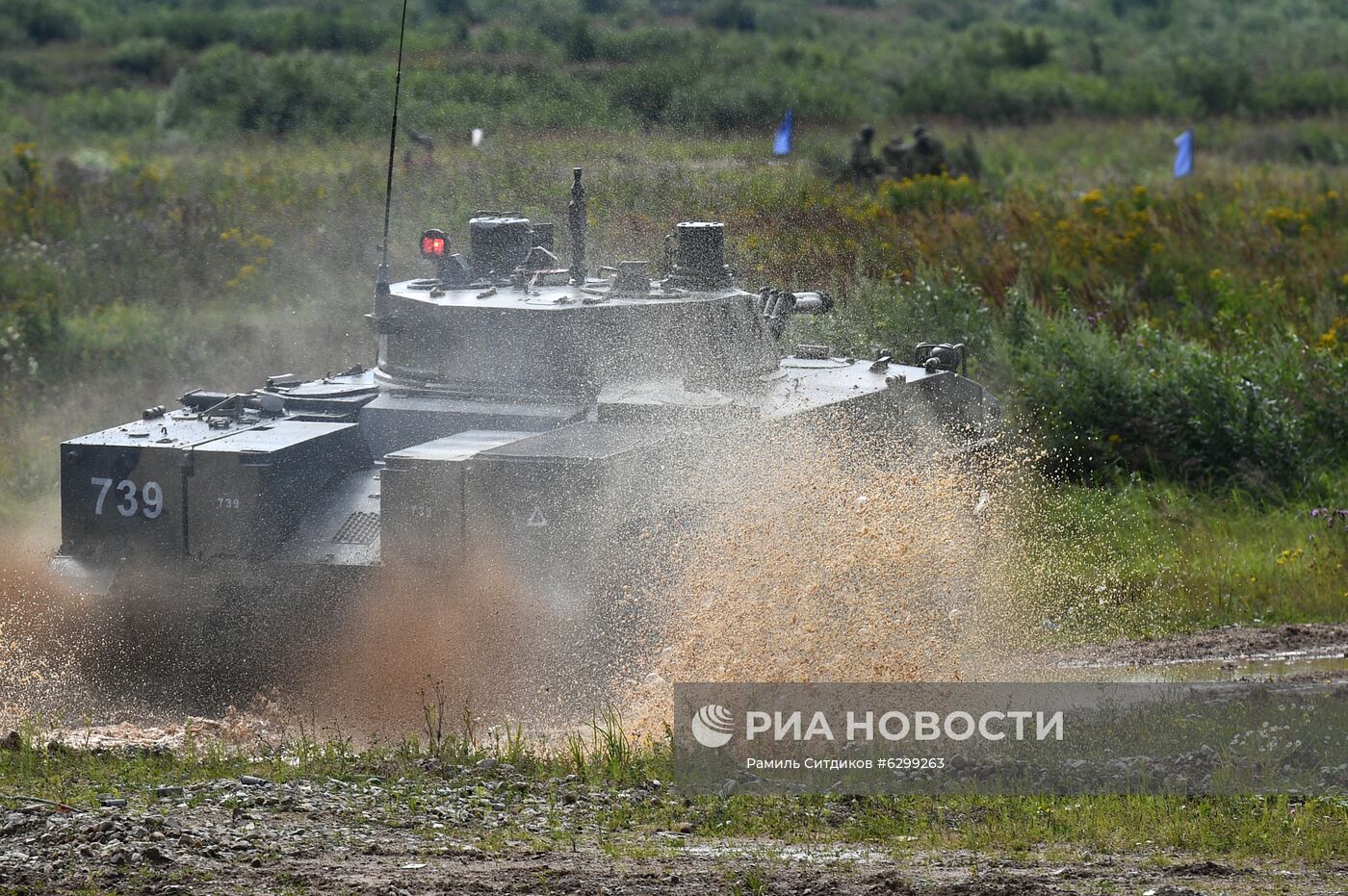 Военно-спортивный праздник в честь Дня ВДВ