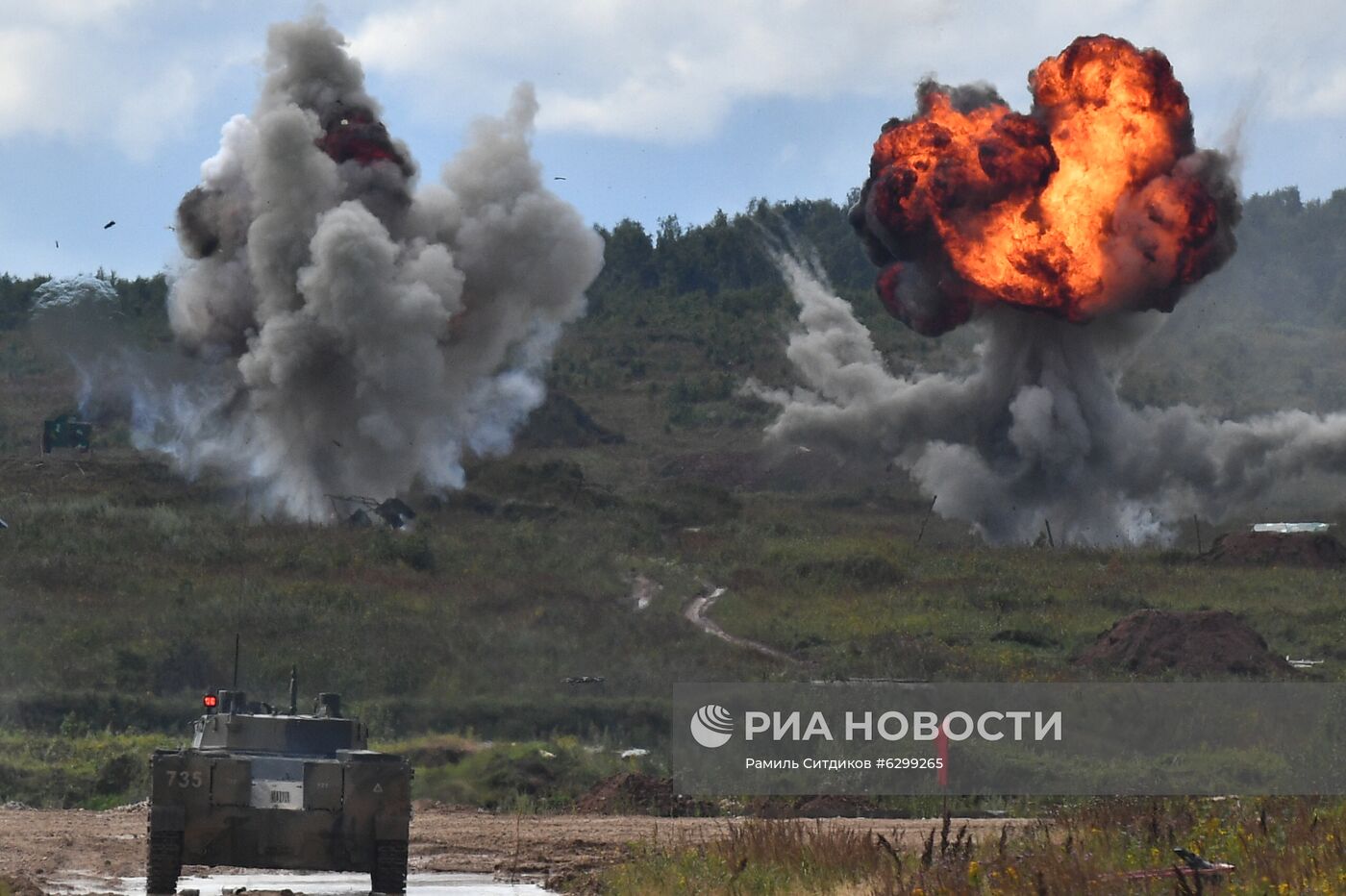 Военно-спортивный праздник в честь Дня ВДВ