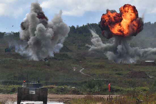 Военно-спортивный праздник в честь Дня ВДВ