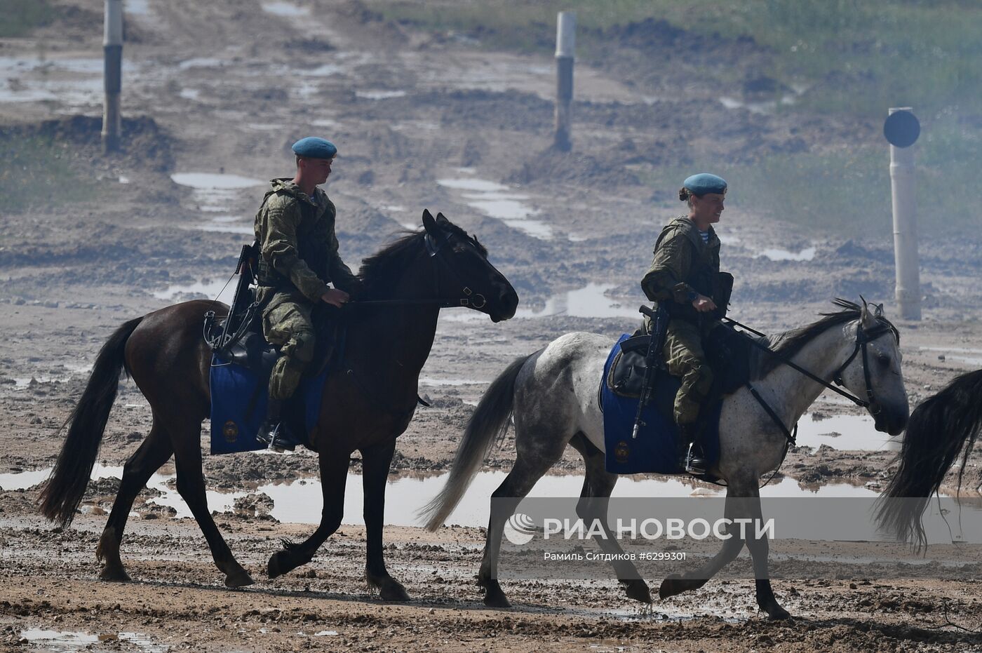 Военно-спортивный праздник в честь Дня ВДВ