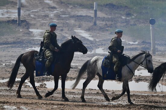 Военно-спортивный праздник в честь Дня ВДВ