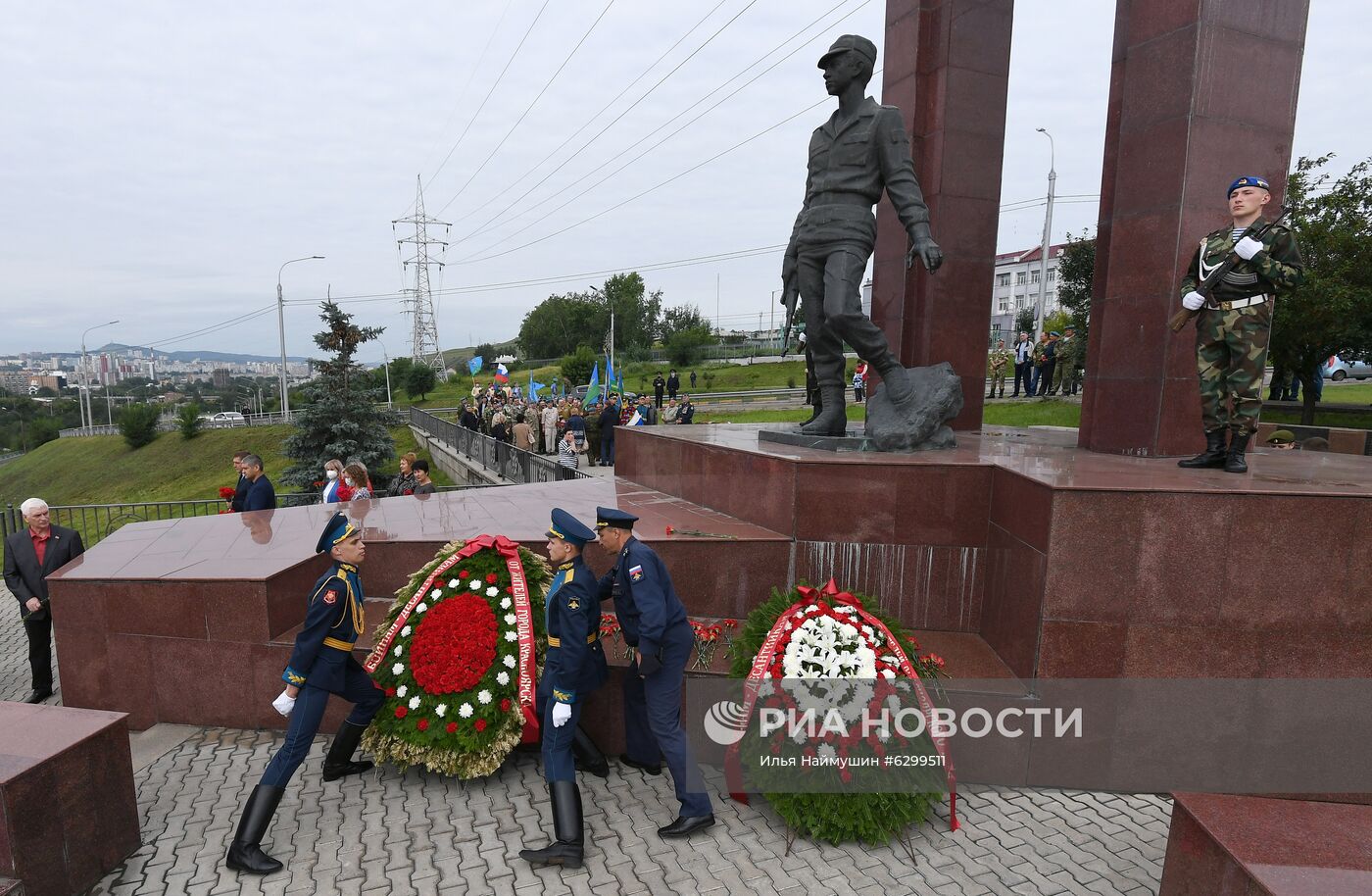 Празднование Дня ВДВ 