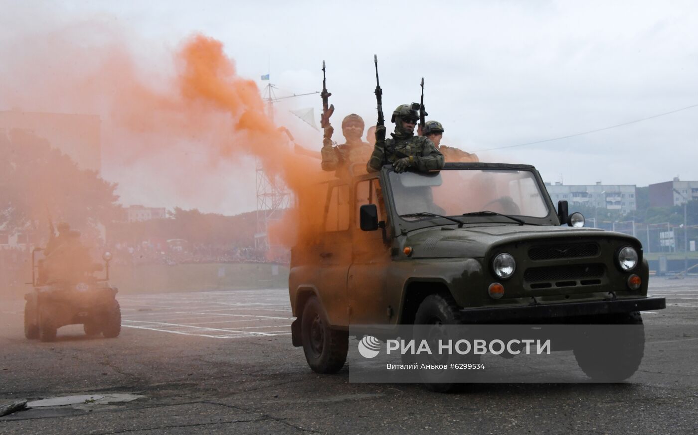 Празднование Дня ВДВ