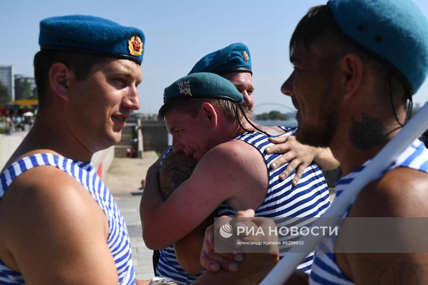 Празднование Дня ВДВ 