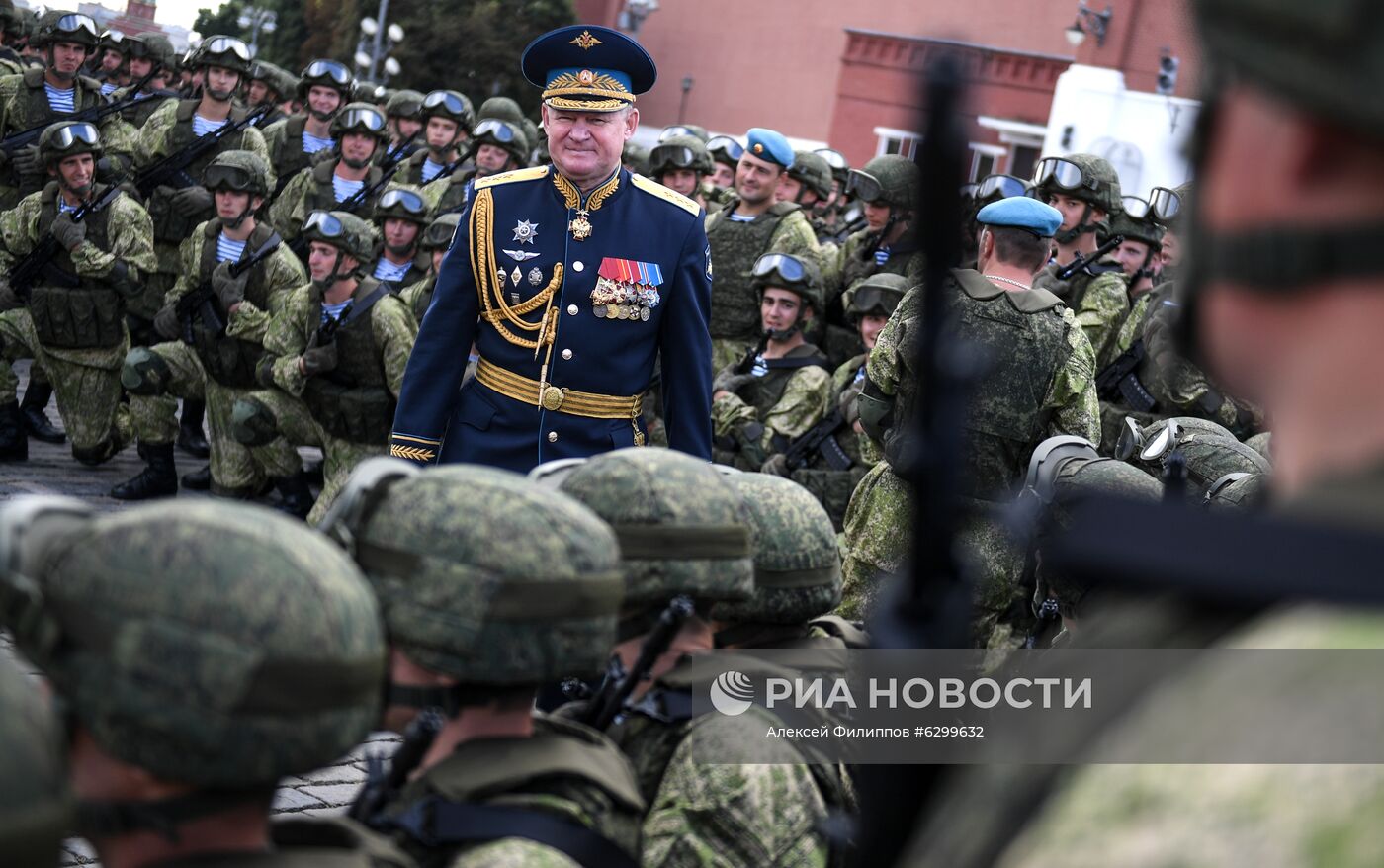 Мероприятия, посвященные Дню ВДВ