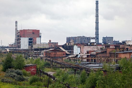 Бывший химкомбинат в Усолье-Сибирском