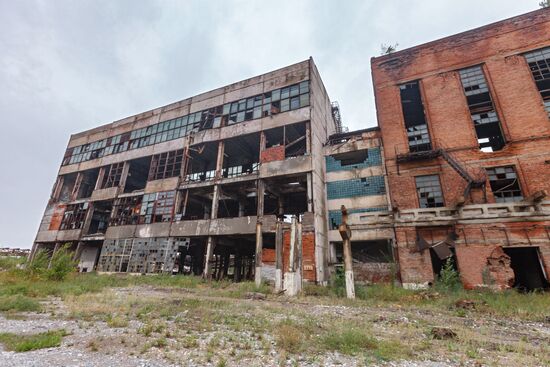 Бывший химкомбинат в Усолье-Сибирском