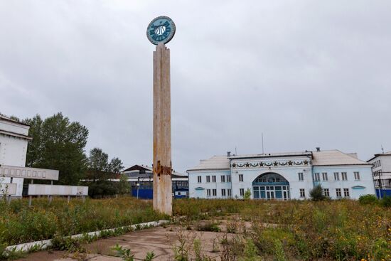 Бывший химкомбинат в Усолье-Сибирском