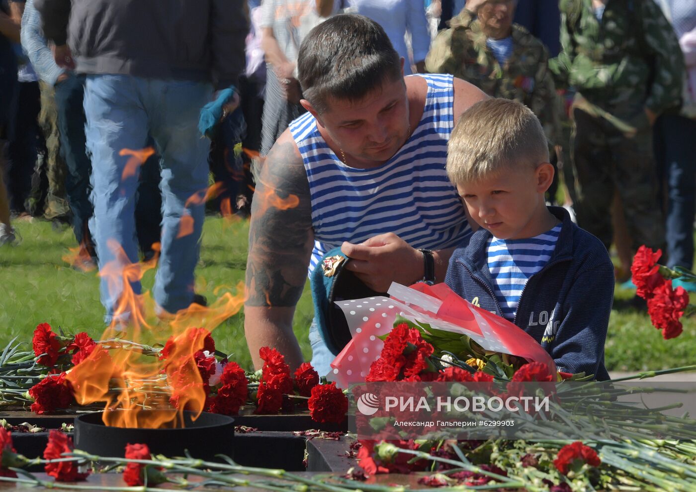 Празднование Дня ВДВ