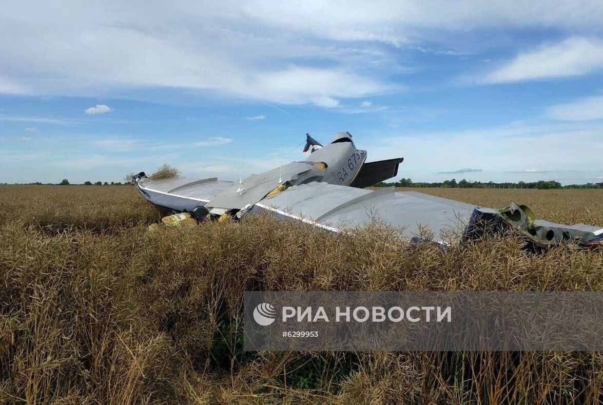 Крушение частного легкомоторного самолета в Калининградской области