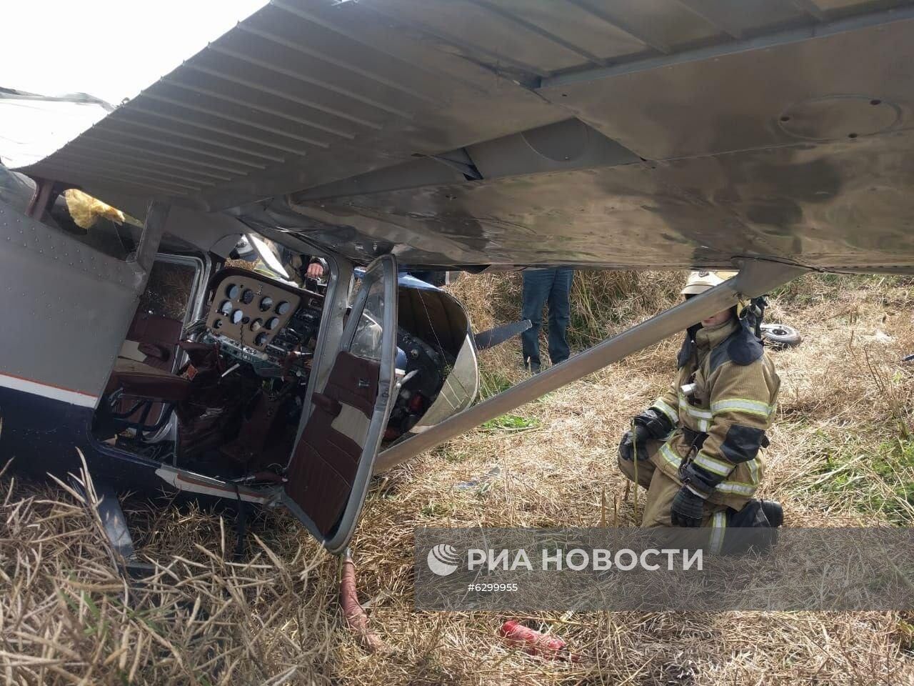 Крушение частного легкомоторного самолета в Калининградской области