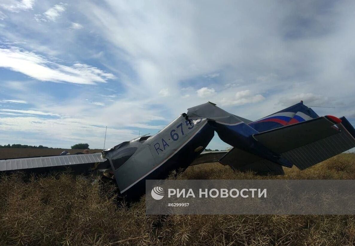 Крушение частного легкомоторного самолета в Калининградской области