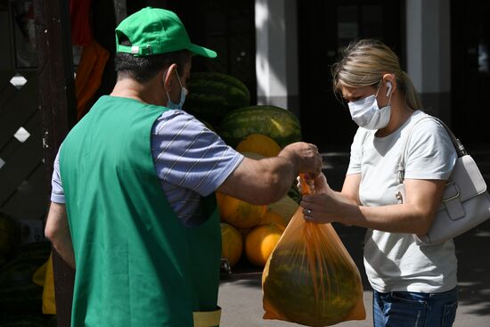 Открытие бахчевых развалов в Москве