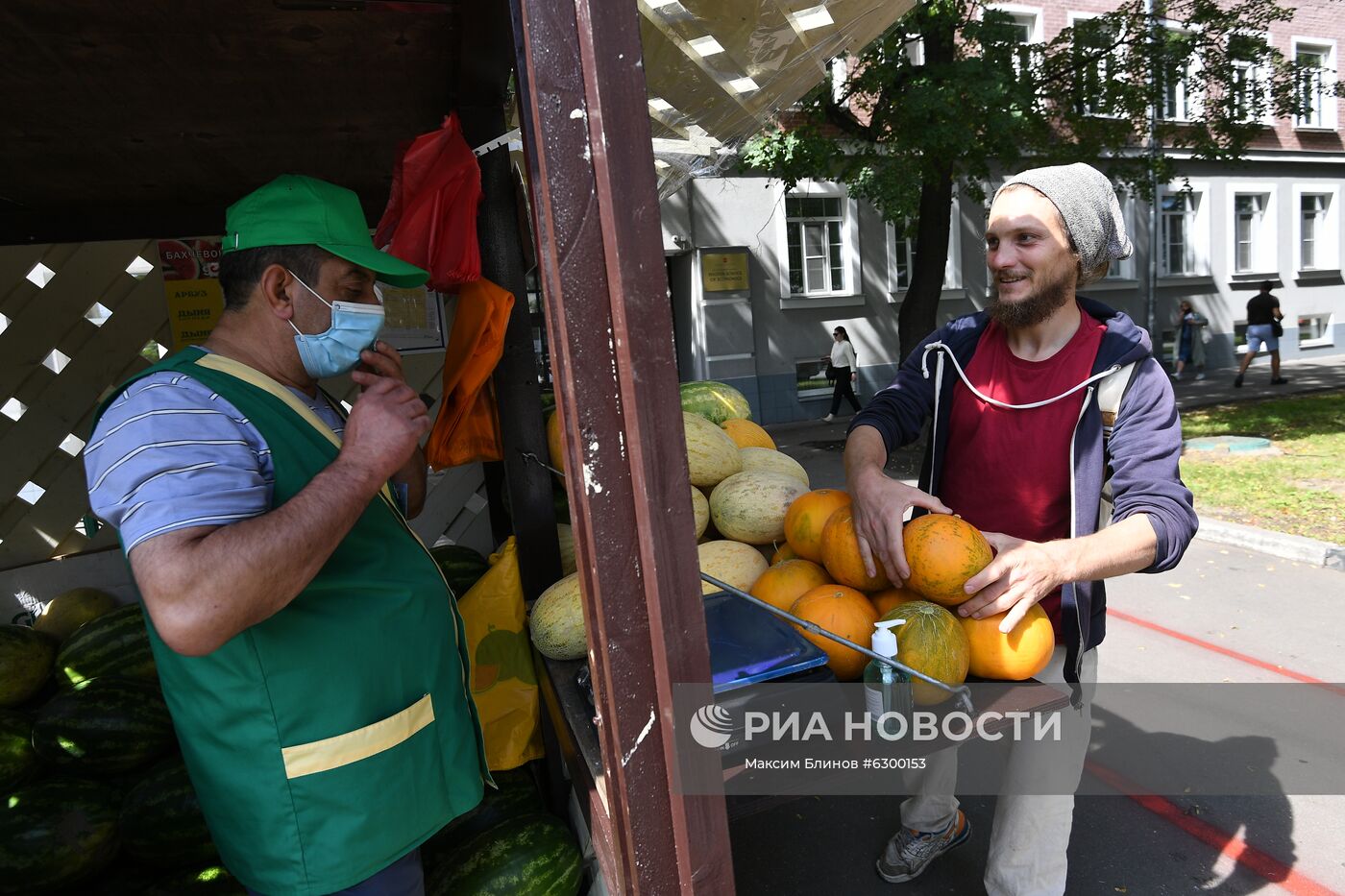 Открытие бахчевых развалов в Москве