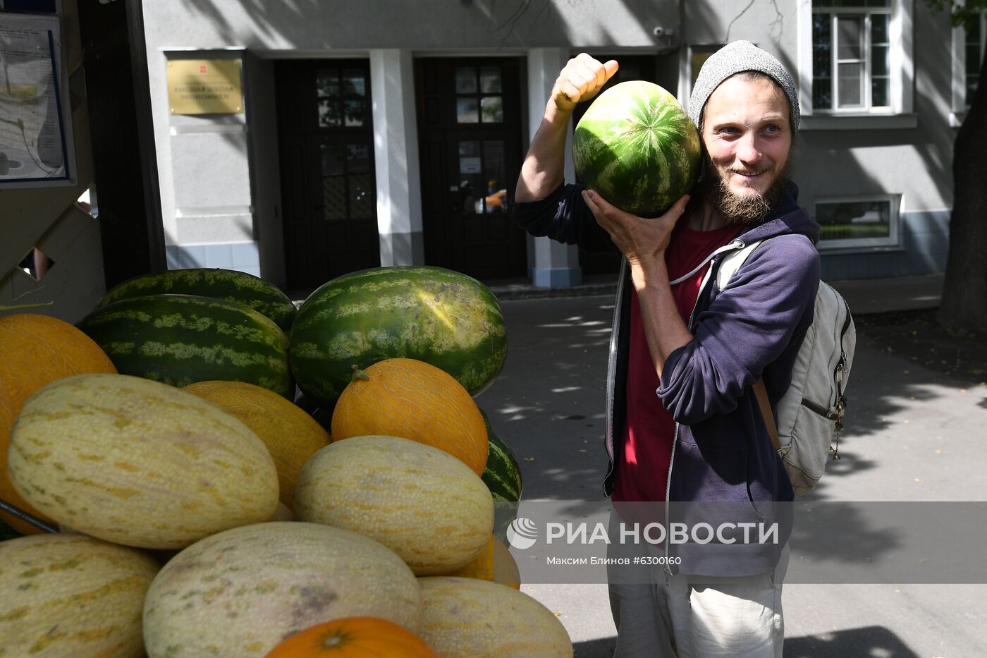 Открытие бахчевых развалов в Москве