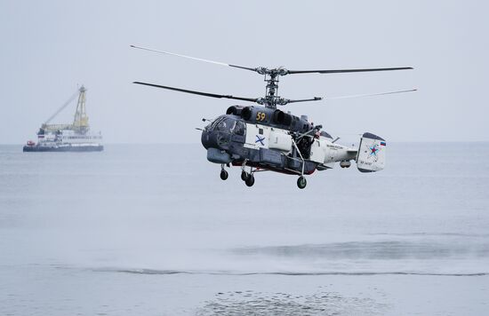 Учения Балтийского флота по высадке морского десанта на необорудованное побережье