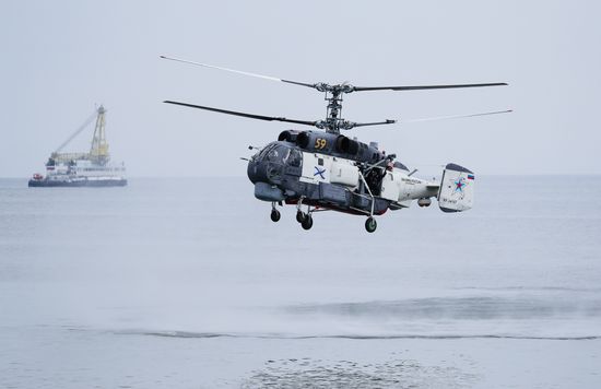 Учения Балтийского флота по высадке морского десанта на необорудованное побережье