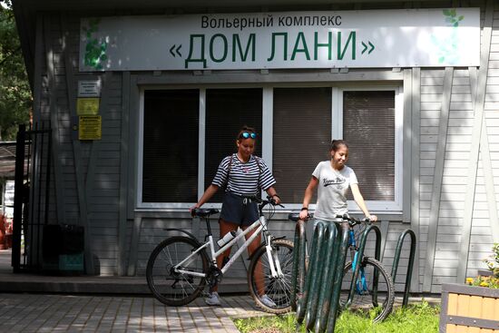 Вольерный комплекс "Дом лани"