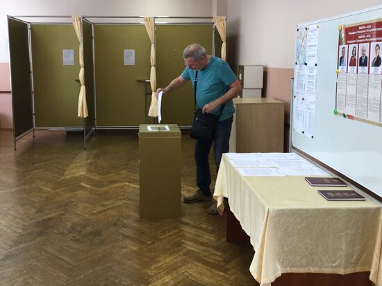Досрочное голосование на выборах президента Белоруссии