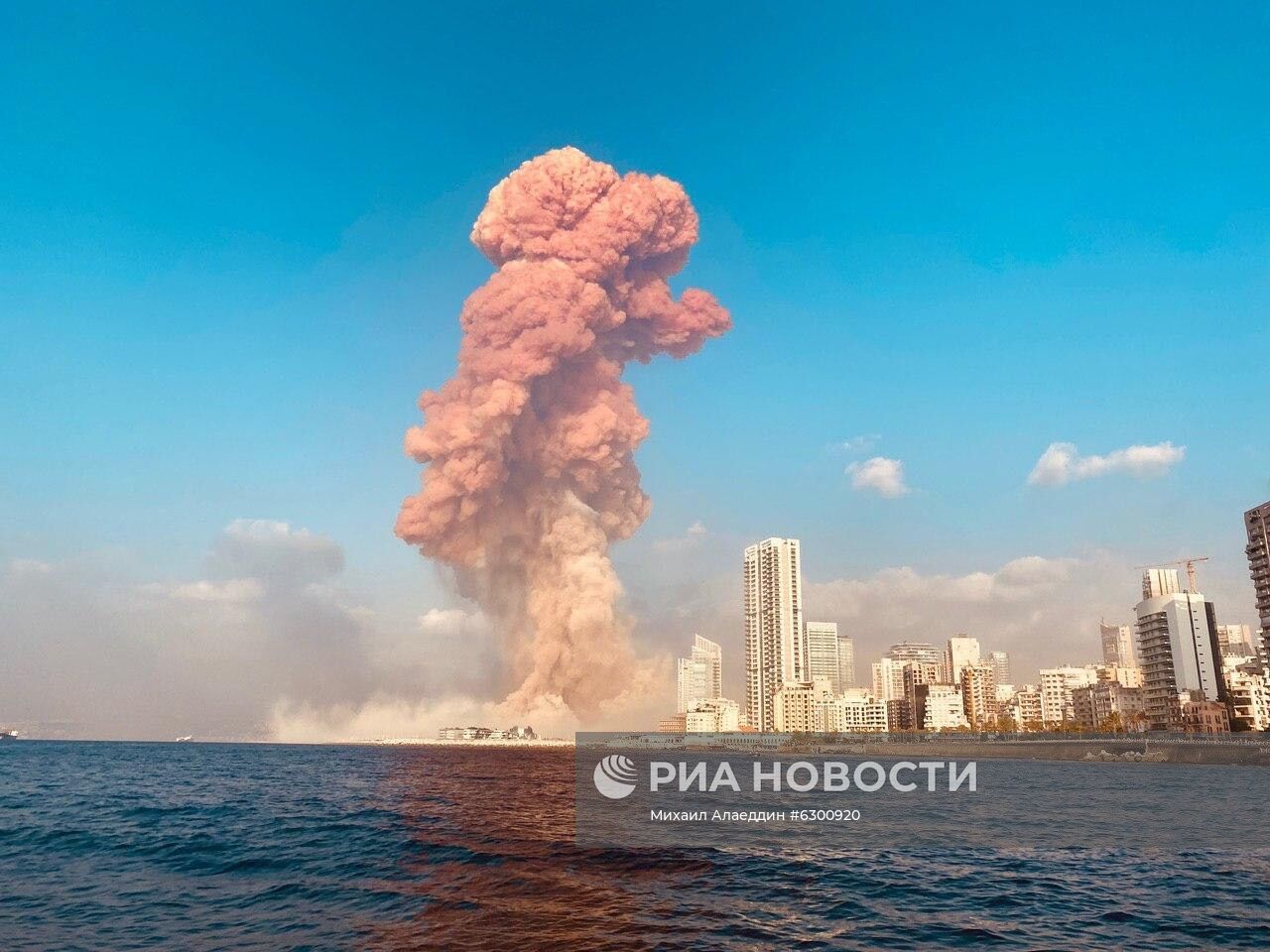 Взрыв в Бейруте
