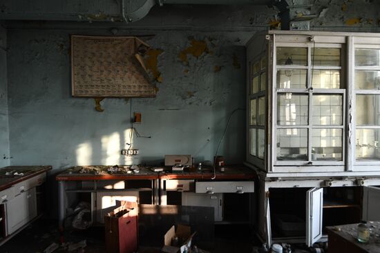 Бывший химкомбинат в Усолье-Сибирском