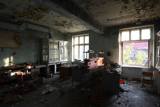 Бывший химкомбинат в Усолье-Сибирском