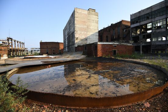 Бывший химкомбинат в Усолье-Сибирском