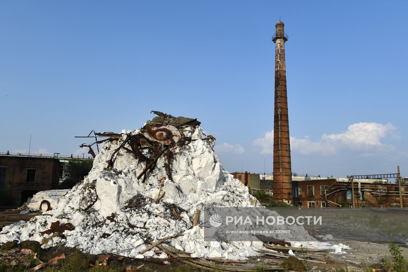 Бывший химкомбинат в Усолье-Сибирском