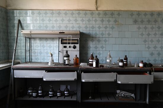 Бывший химкомбинат в Усолье-Сибирском