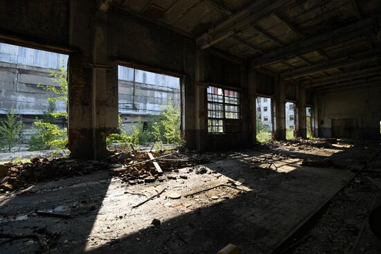 Бывший химкомбинат в Усолье-Сибирском