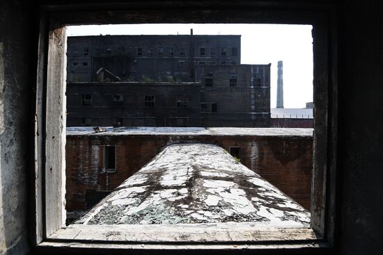 Бывший химкомбинат в Усолье-Сибирском