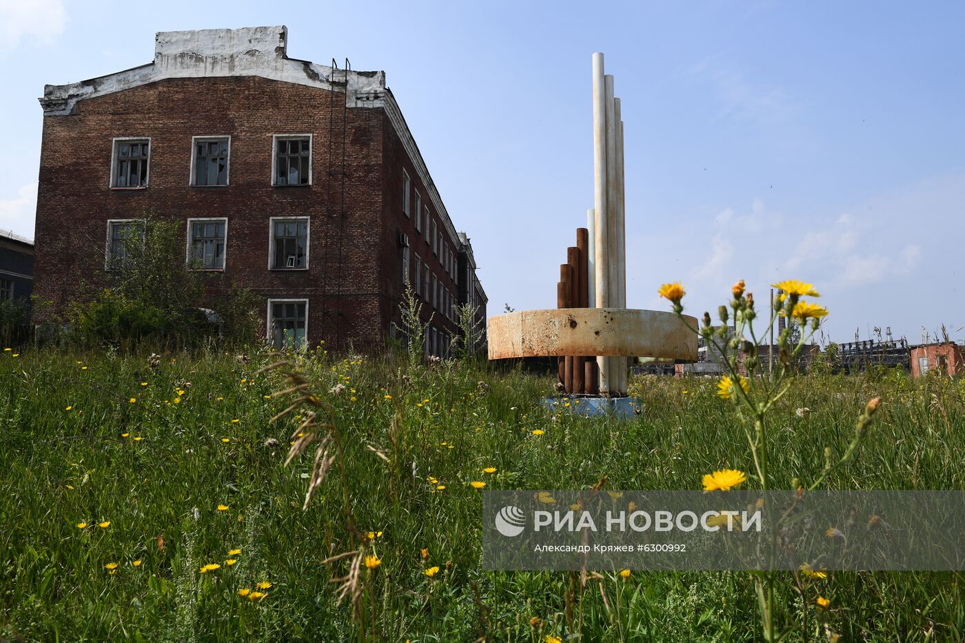 Бывший химкомбинат в Усолье-Сибирском