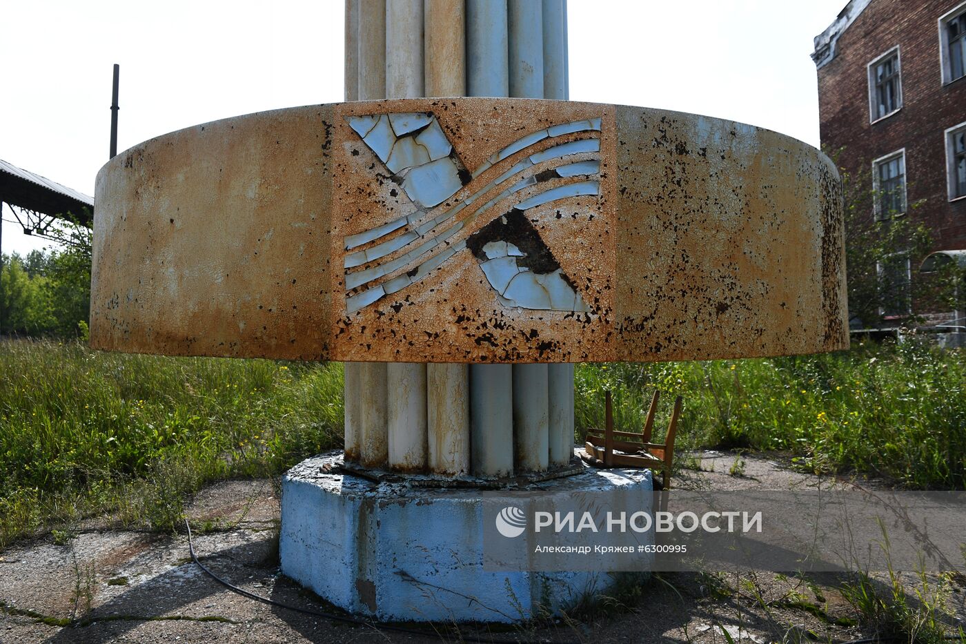 Бывший химкомбинат в Усолье-Сибирском