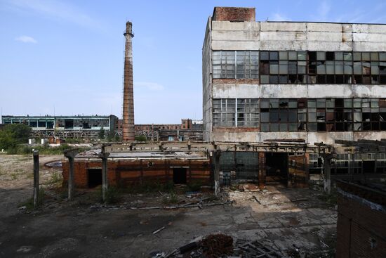 Бывший химкомбинат в Усолье-Сибирском