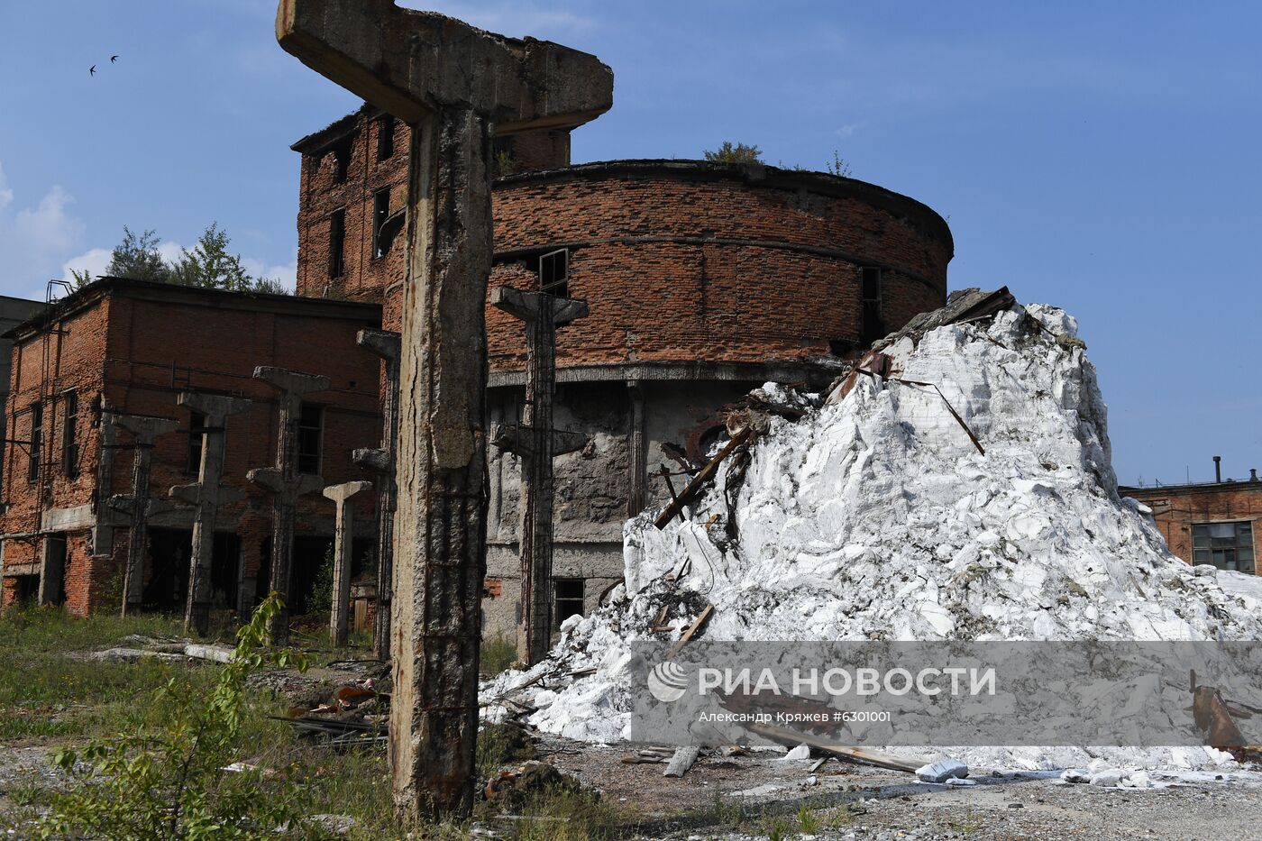 Бывший химкомбинат в Усолье-Сибирском