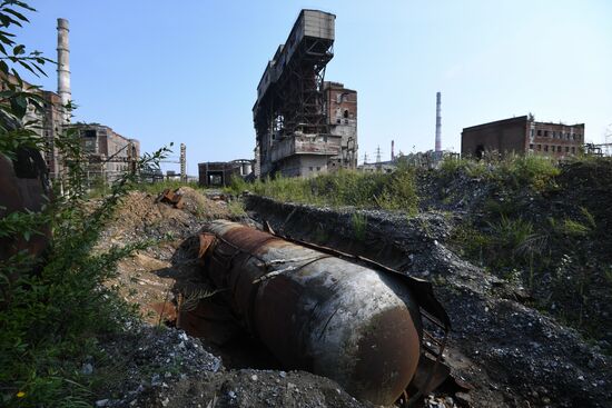 Бывший химкомбинат в Усолье-Сибирском