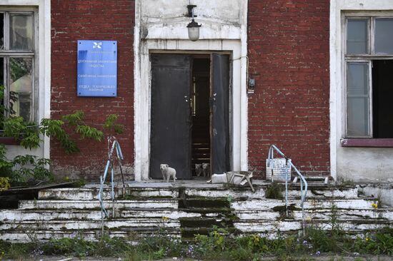 Бывший химкомбинат в Усолье-Сибирском