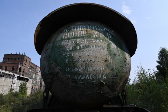 Бывший химкомбинат в Усолье-Сибирском