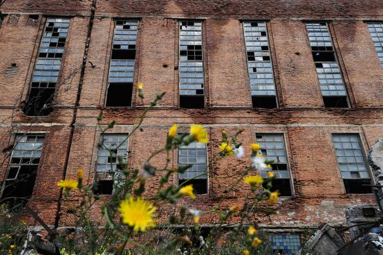 Бывший химкомбинат в Усолье-Сибирском
