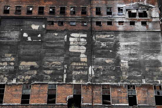 Бывший химкомбинат в Усолье-Сибирском